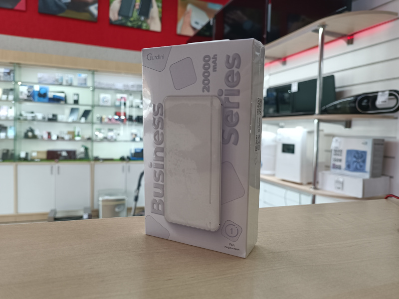 Внешний аккумулятор Gurdini 20 000 mAh