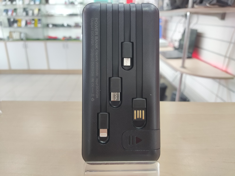 Внешний аккумулятор PowerBank 20000mAh