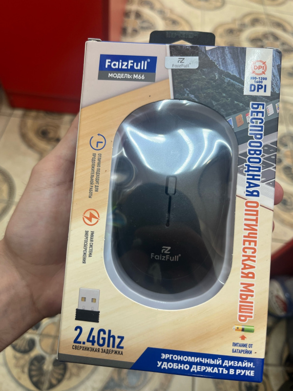 Мышь беспроводная FaizFull M66