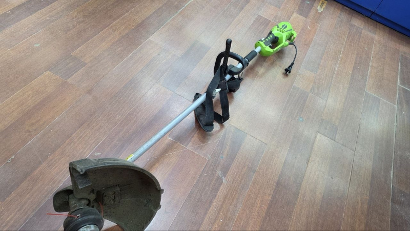 Электротриммер greenworks 1200v