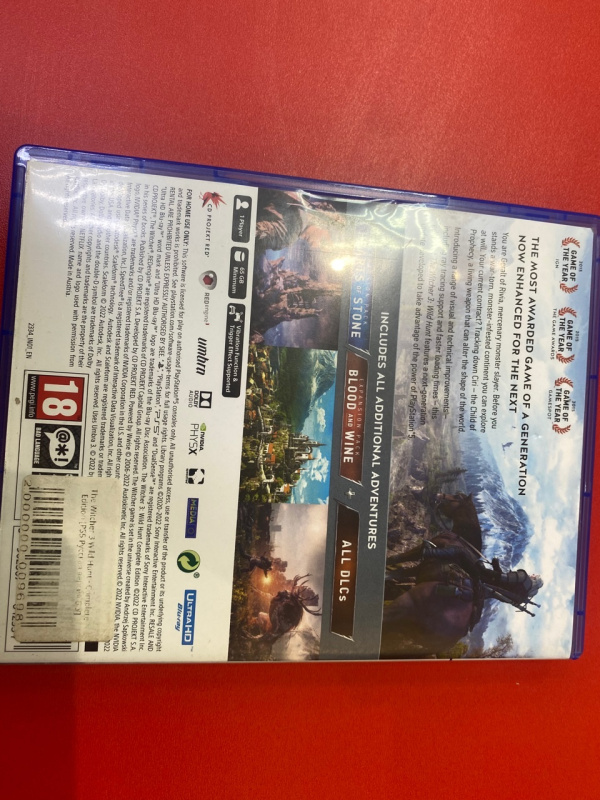 Игра Sony PS5 The Witcher 3