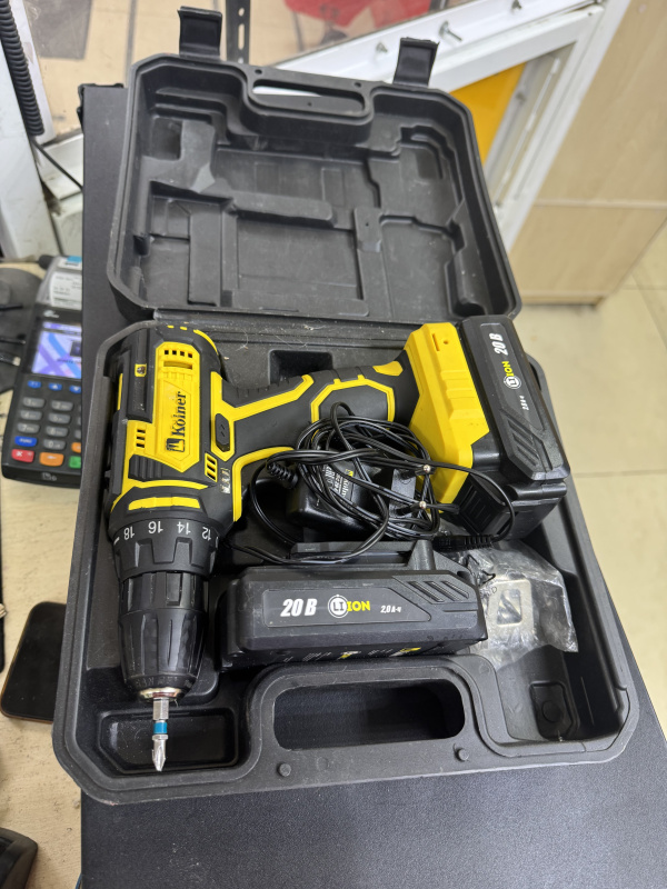 Шуруповерт Kolner KCD 18/2L