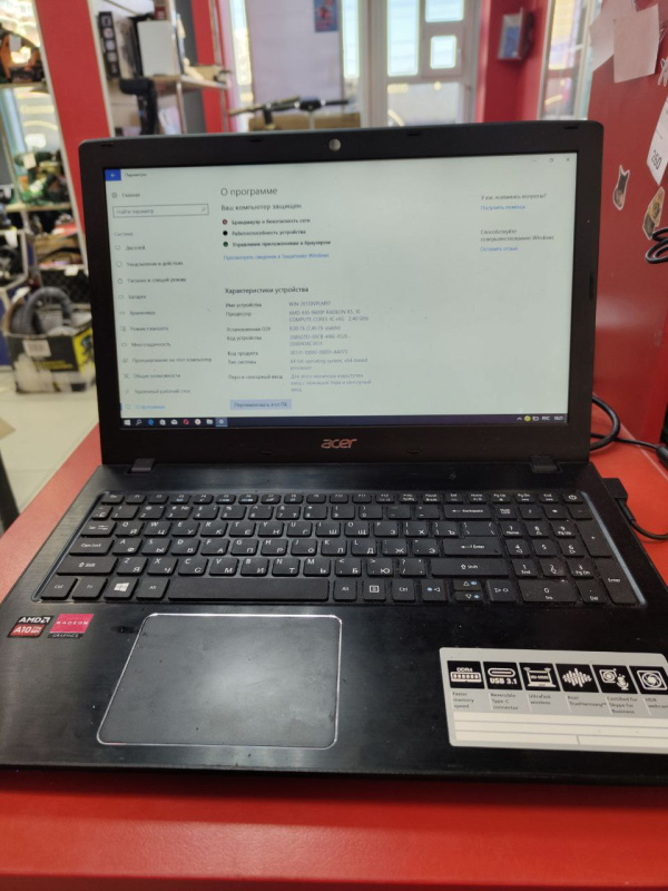 Ноутбук Acer aspire 35