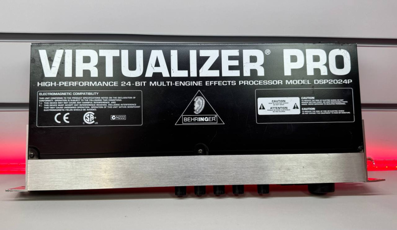 ЦИФРОВОЙ ПРОЦЕССОР ЭФЕКТОВ Virtualizer Pro DSP2024P