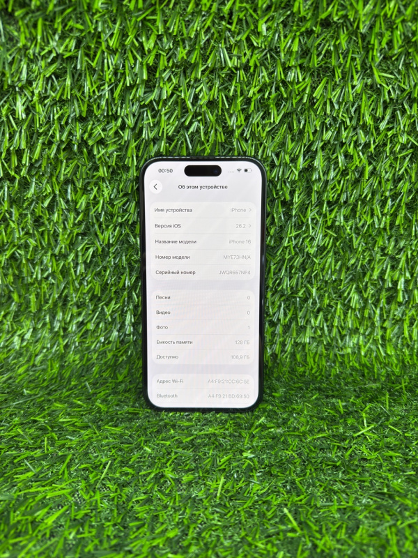 Мобильный телефон Apple iPhone 16