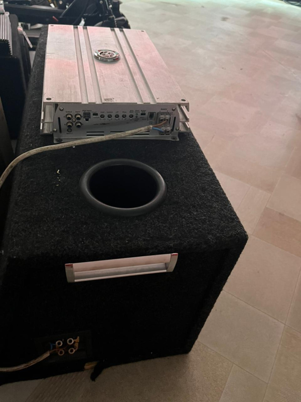 Авто сабвуфер Power Technic POWERBASS 800w