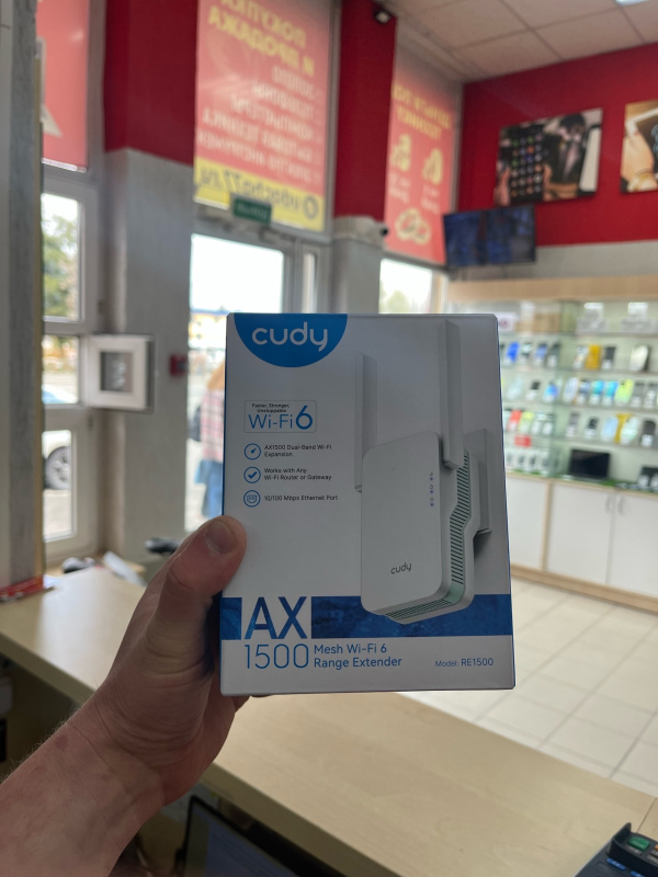 Роутер  Усилитель WI-FI RE1500