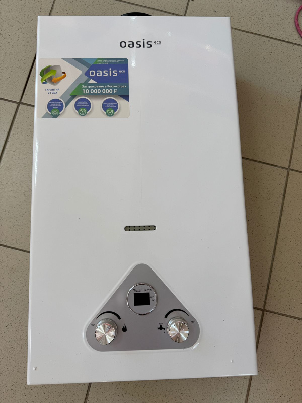 газовый водонагреватель Oasis w20d