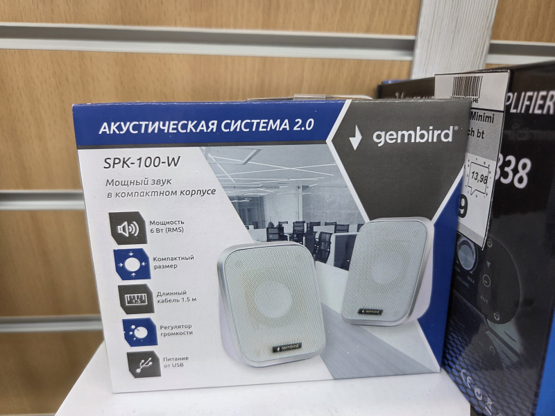 Колонки . Defender SPK-170, 2*2Вт