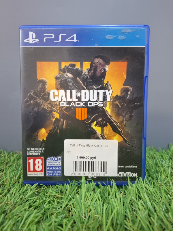 Игра Sony PS4 Call of Duty Black Ops 4