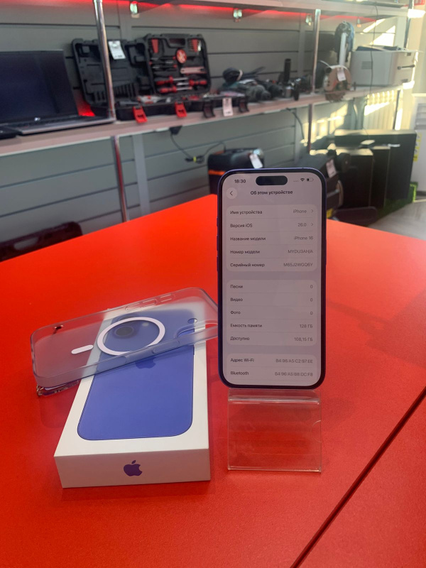 Мобильный телефон Apple iPhone 16